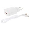Зарядное устройство Denmen 1xUSB 2.4A + cable USB to Lightning white (DC01L-WH) изображение 4