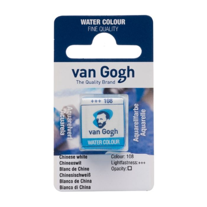 Акварельні фарби Royal Talens Van Gogh (108), Білила китайські, кювета (8712079418984)