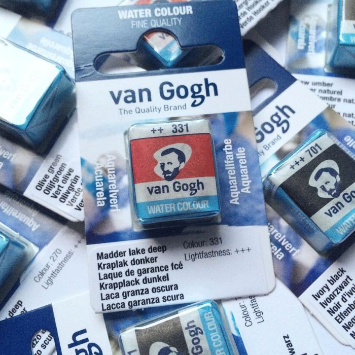 Акварельні фарби Royal Talens Van Gogh (108), Білила китайські, кювета (8712079418984) зображення 3