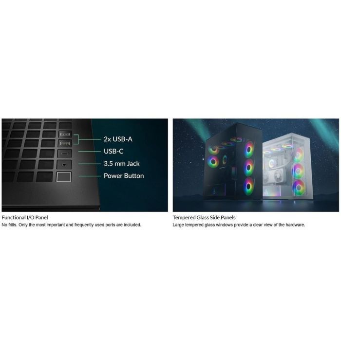 Корпус для ПК Arctic XTENDER BLK (ACPCC00018A) зображення 12