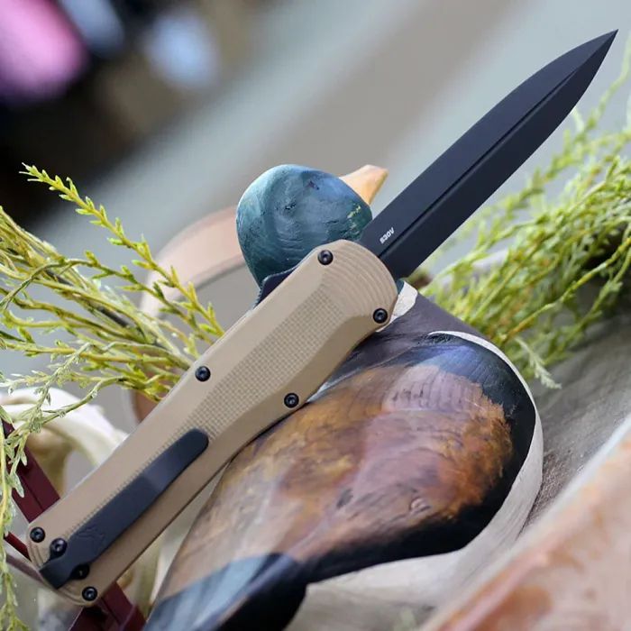 Нож Benchmade Autocrat Coyote OTF Auto (3400BK-2) изображение 11