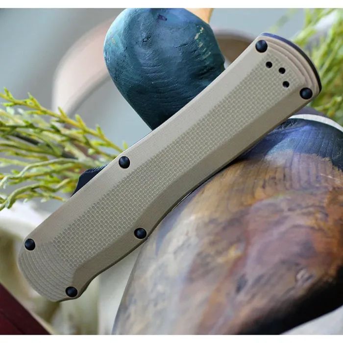 Нож Benchmade Autocrat Coyote OTF Auto (3400BK-2) изображение 12