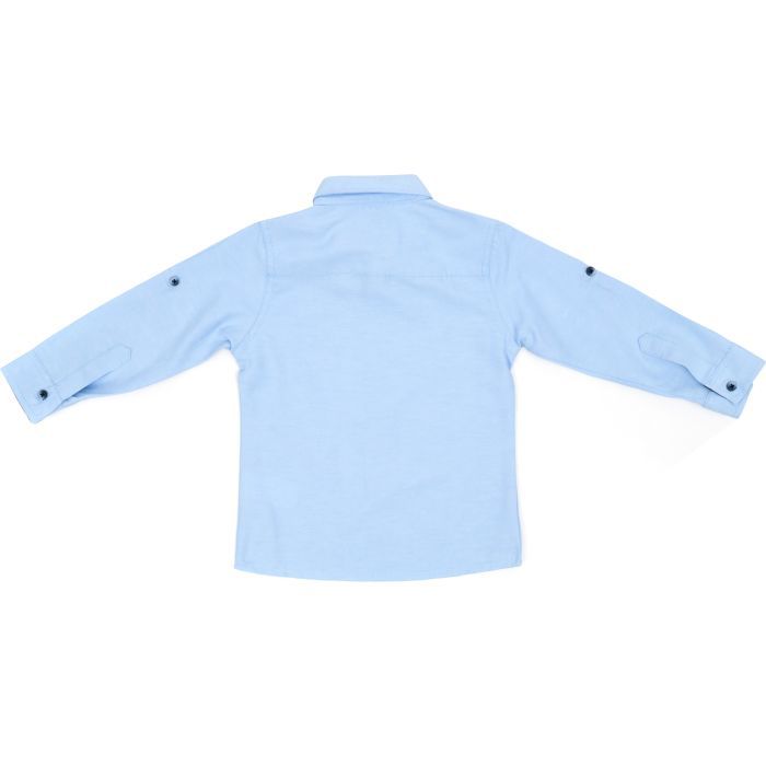 Рубашка детская Breeze с бабочкой (G-454-98B-blue) изображение 2 Рубашка детская Breeze с бабочкой (G-454-98B-blue) изображение 2