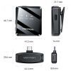 Мікрофон Vention USB-C 2-Pack Wireless Lavalier Black (NCBB0) зображення 5