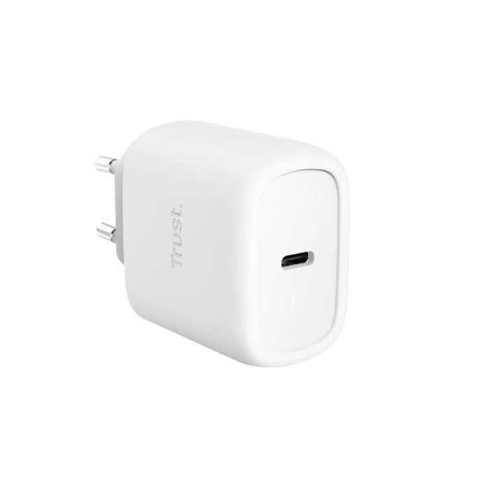 Зарядний пристрій Trust USB-C 45W GaN PD/PPS white (25522_TRUST) зображення 2