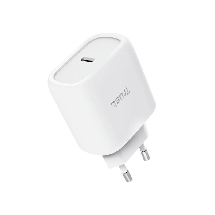 Зарядний пристрій Trust USB-C 45W GaN PD/PPS white (25522_TRUST) зображення 3