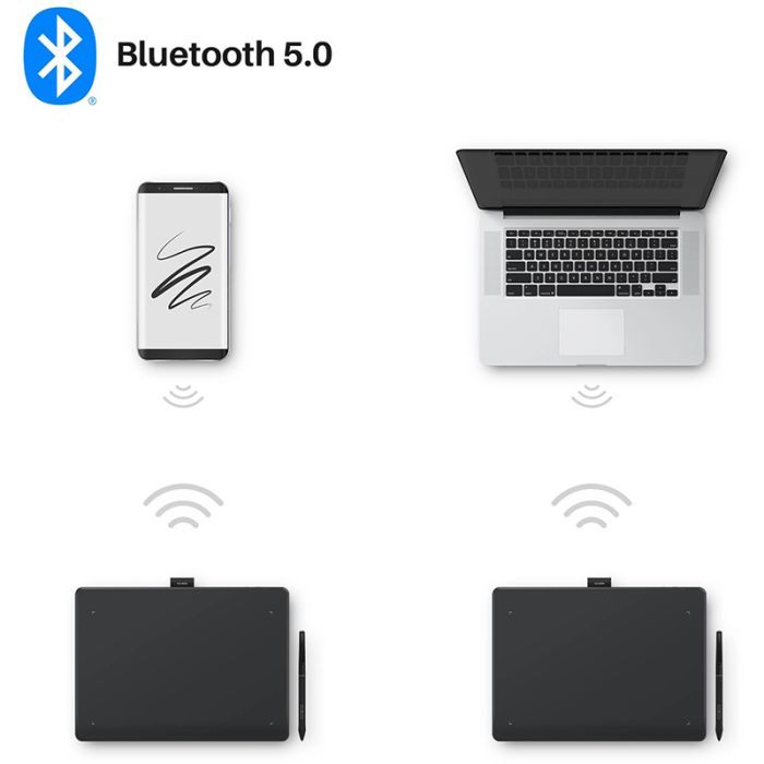 Графический планшет Huion Inspiroy Frego M + рукавичка (L610) изображение 2