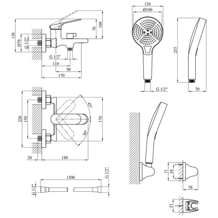 Змішувач Kroner KRM Linz - GRN060 (CV034902) зображення 8