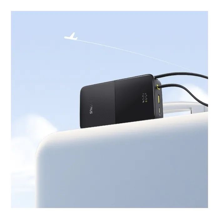 Батарея універсальна Baseus EnerFill FC51 Bipow2 Pro 20000mAh 22,5W build-in cable USB-C black (E0027701) зображення 6