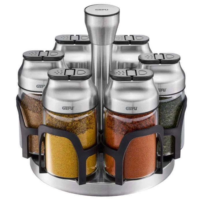 Набор для специй Gefu Kippo 6 емностей по 120 мл (33733)