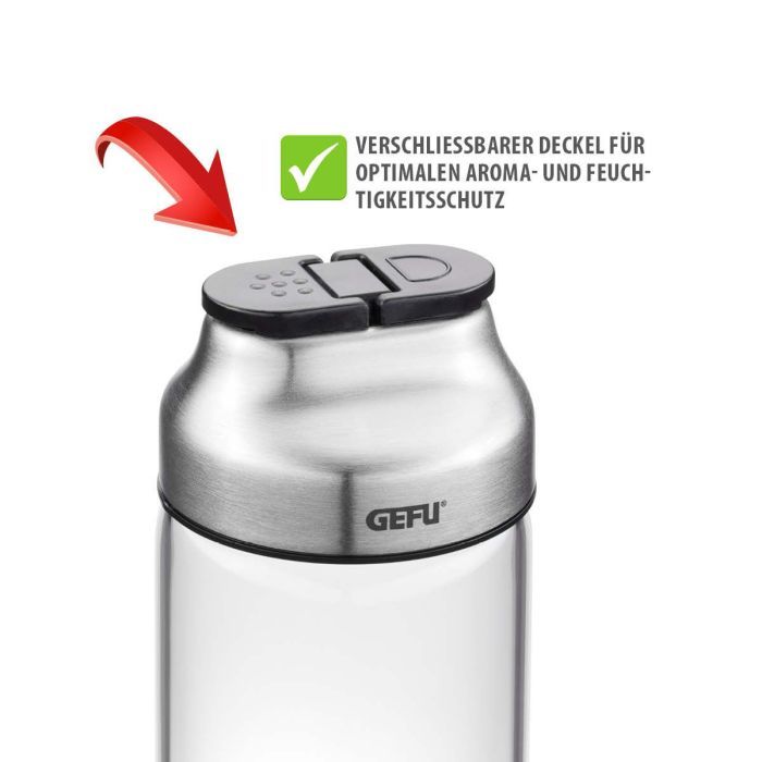 Набор для специй Gefu Kippo 6 емностей по 120 мл (33733) изображение 4