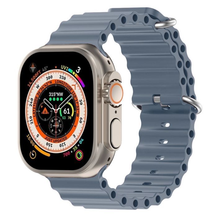 Ремінець до смарт-годинника Armorstandart Ocean Band для Apple Watch 42 (Series 11-10)/41/40/38 Black (ARM74233) зображення 2
