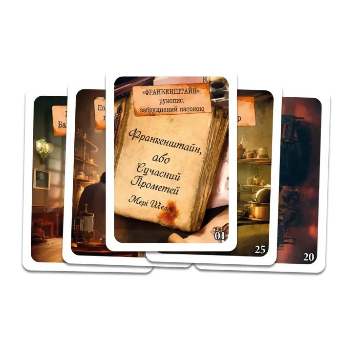 Настольная игра Geekach Games Шерлок. Вилла Диодати (Villa Diodati) (укр.) (GKCH0254) изображение 2