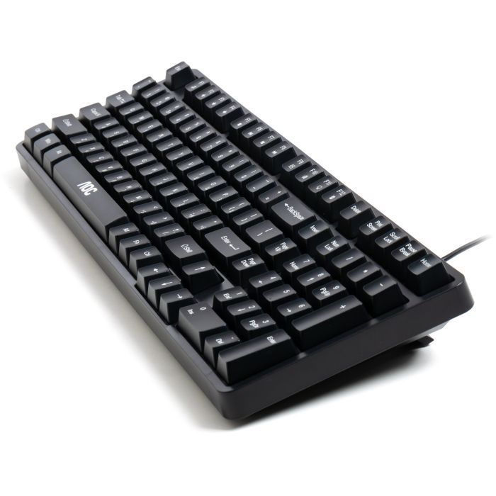 Клавиатура AOC GK116B LED USB UA Black (GK116B/97) изображение 8