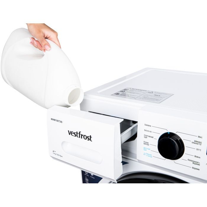 Стиральная машина Vestfrost MWM 106 T3IS изображение 9