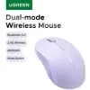 Мышка Ugreen M331 Wireless/Bluetooth Purple (65626) изображение 2