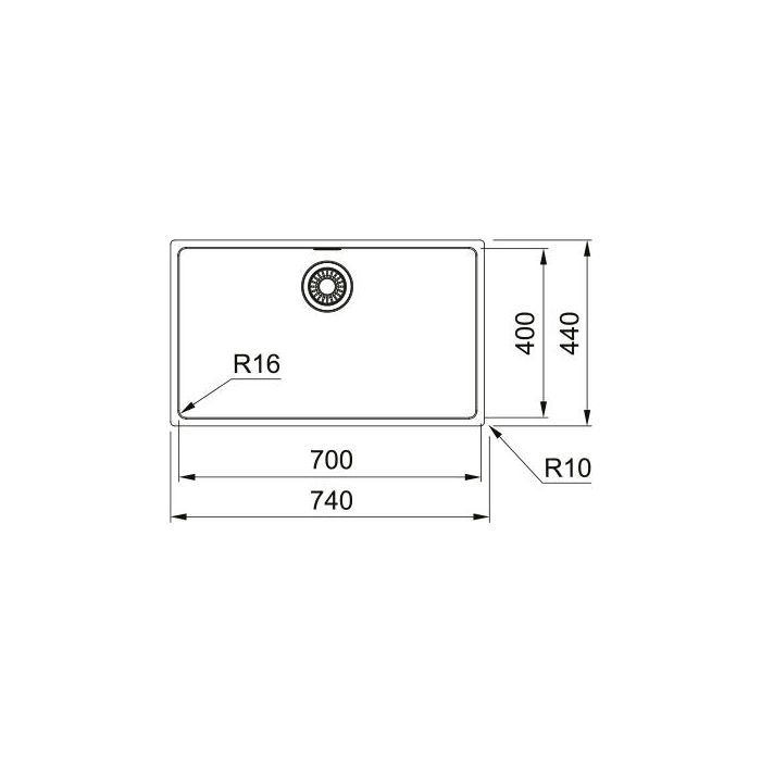 Мийка кухонна Franke Maris, нерж.сталь, нерж (122.0719.936) зображення 8