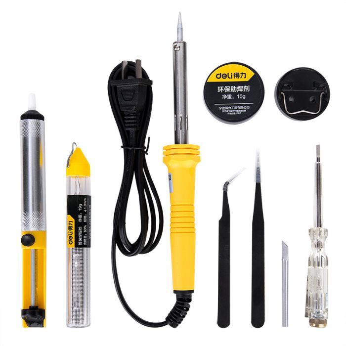 Паяльник электрический Deli 40W (DL393009)