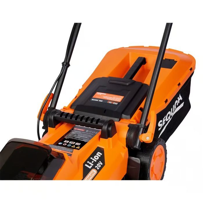 Газонокосарка SEQUOIA 20V, 33 см, 4Ah, 30л (SBL2033B-EV) зображення 7