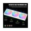 Система рідинного охолодження Gamemax GLACIER 360 LCD WH зображення 12