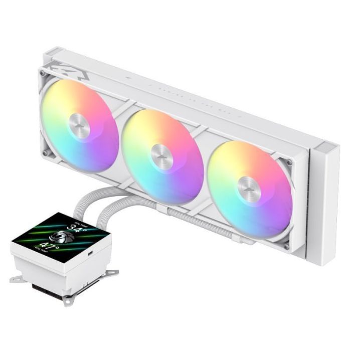 Система рідинного охолодження Gamemax GLACIER 360 LCD WH