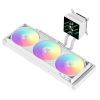 Система рідинного охолодження Gamemax GLACIER 360 LCD WH зображення 4