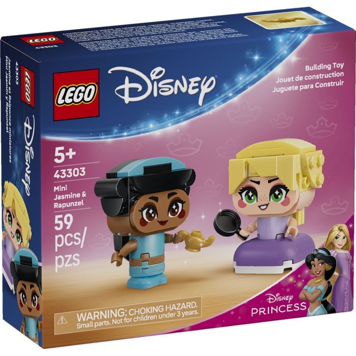 Конструктор LEGO Disney Princess Минипринцессы Жасмин и Рапунцель (43303)
