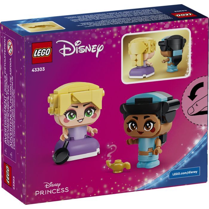 Конструктор LEGO Disney Princess Минипринцессы Жасмин и Рапунцель (43303) изображение 6