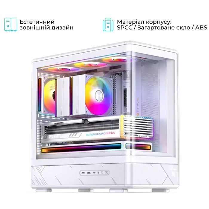 Корпус для ПК JONSBO D200 White зображення 6