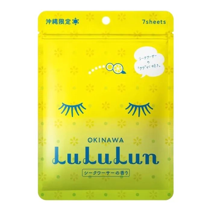 Маска для лица Lululun Premium Face Mask Okinawa Citrus 7 шт (4582305065770)