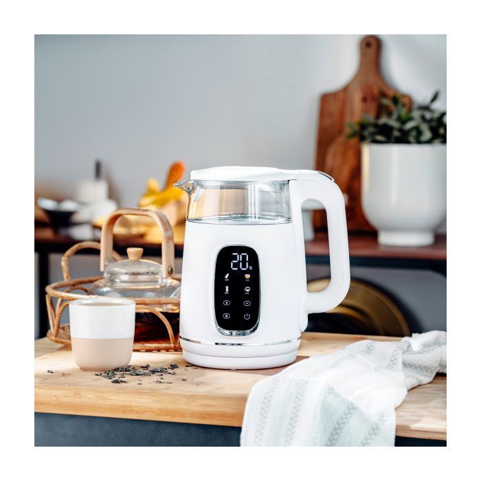 Электрочайник Adler AD 1305 white silver изображение 8