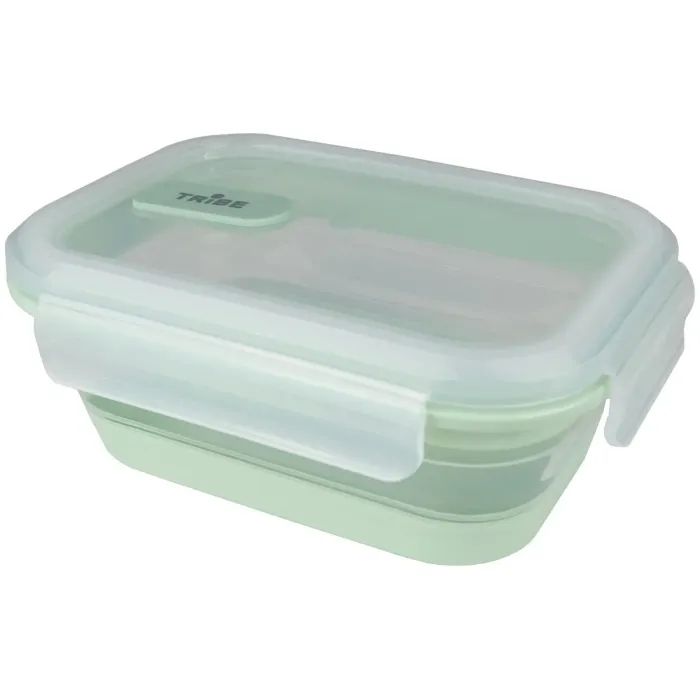 Пищевой контейнер Tribe Collapsible Container 800 мл силіконовий grey (T-FF-0028-grey)
