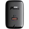 Зарядное устройство Acefast 1xUSB-C PD20W A1 black (6974316280033) изображение 2
