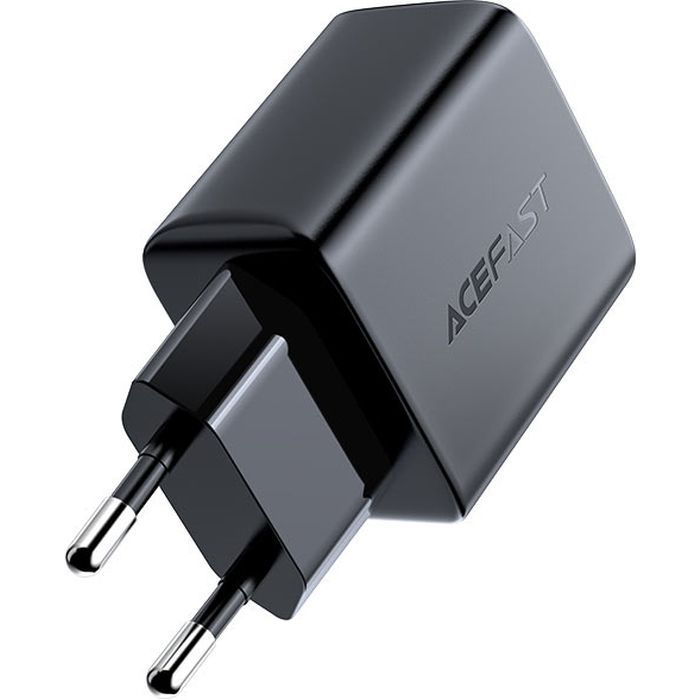Зарядное устройство Acefast 1xUSB-C PD20W A1 black (6974316280033) изображение 3