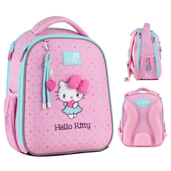 Портфель Kite Education каркасний 555 HK-1 Hello Kitty (HK26-555S-1) зображення 2