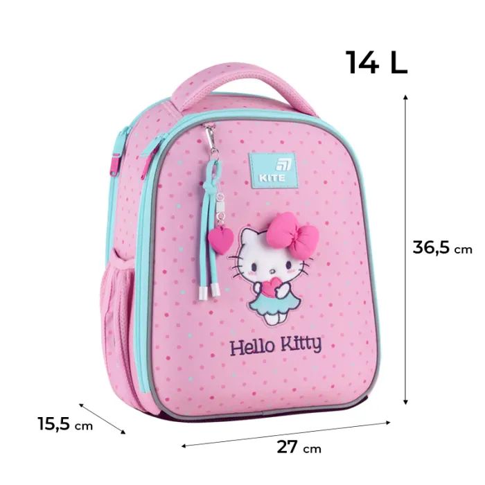 Портфель Kite Education каркасний 555 HK-1 Hello Kitty (HK26-555S-1) зображення 3