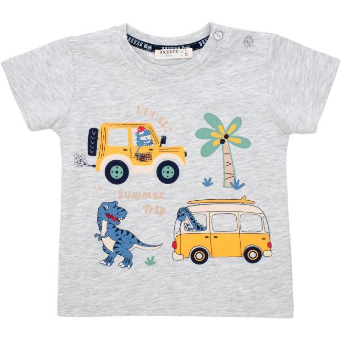 Набор детской одежды Breeze с машинкой (20988-104B-gray) изображение 2