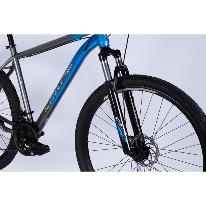 Велосипед Space 29" MARS DD FR рама-16" ST 2026 зелено-сріблястий (OPS-SP-29-152) зображення 4