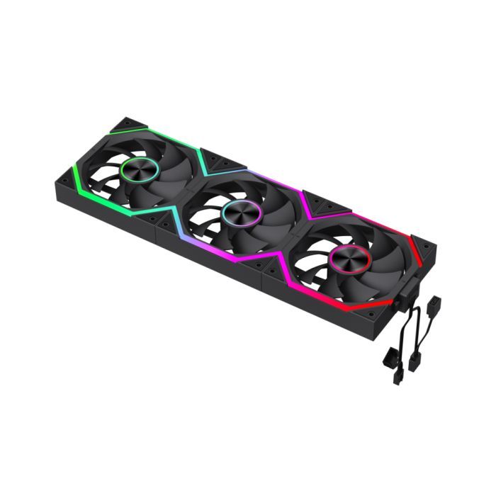 Кулер для корпуса Gamemax FN12A-N2 WL изображение 9
