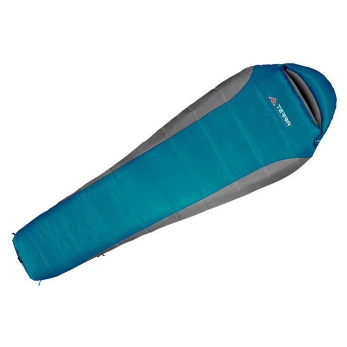 Спальный мешок Terra Incognita Siesta Long 400 L бірюзовий/сірий (4823081506904)