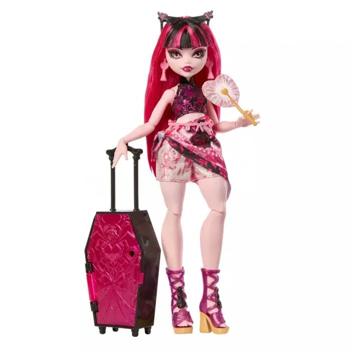 Лялька Monster High Набір-сюрприз Кошмарні канікули Жахо-секрети Дракулори (JDR50) зображення 3
