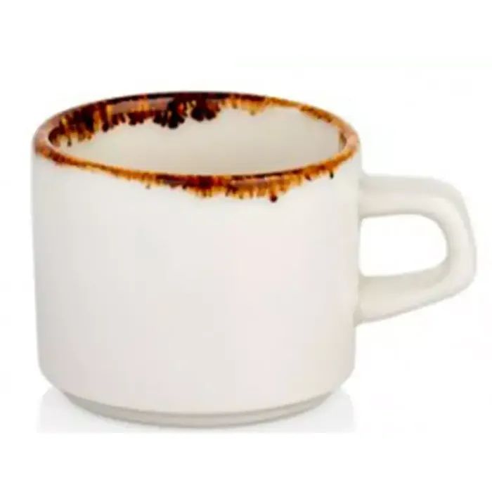 Чашка By Bone серія "Harmony" Gleam 75 мл біла (HA-GL-GT-01-KF)