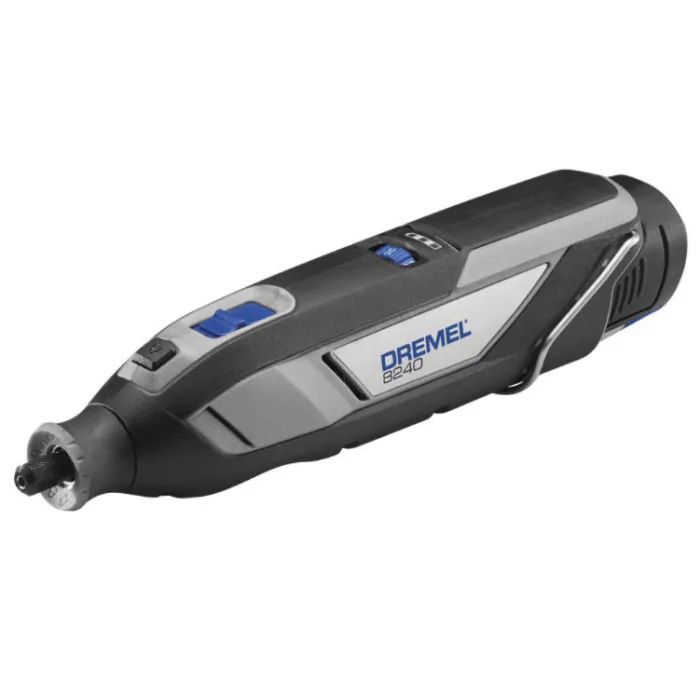 Гравер Dremel 8240-3/45 12V, 1х2Ah, 5000-35000об/хв, 45 акс, ЗП, 0.66кг (F.013.824.0JF) зображення 2