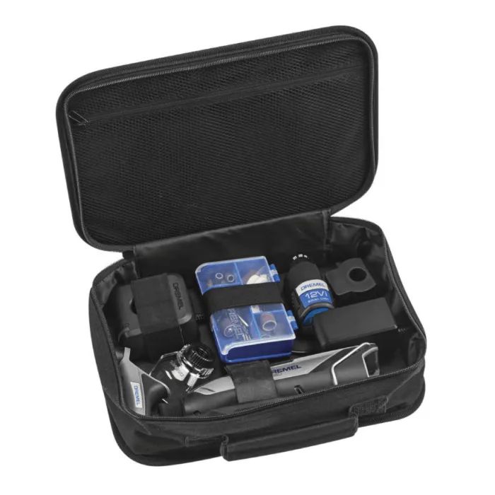Гравер Dremel 8240-3/45 12V, 1х2Ah, 5000-35000об/хв, 45 акс, ЗП, 0.66кг (F.013.824.0JF) зображення 5