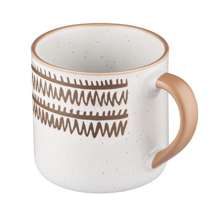 Чашка Ardesto Ettore, 380мл, кераміка, білий (AR3029A) зображення 4