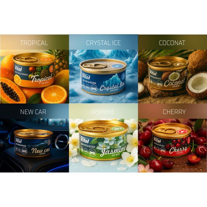 Ароматизатор для автомобіля VITOL Air Box New car (VAB05) зображення 5