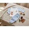 Пижама детская Aziz с длинным рукавом (9198-92B-blue) изображение 11