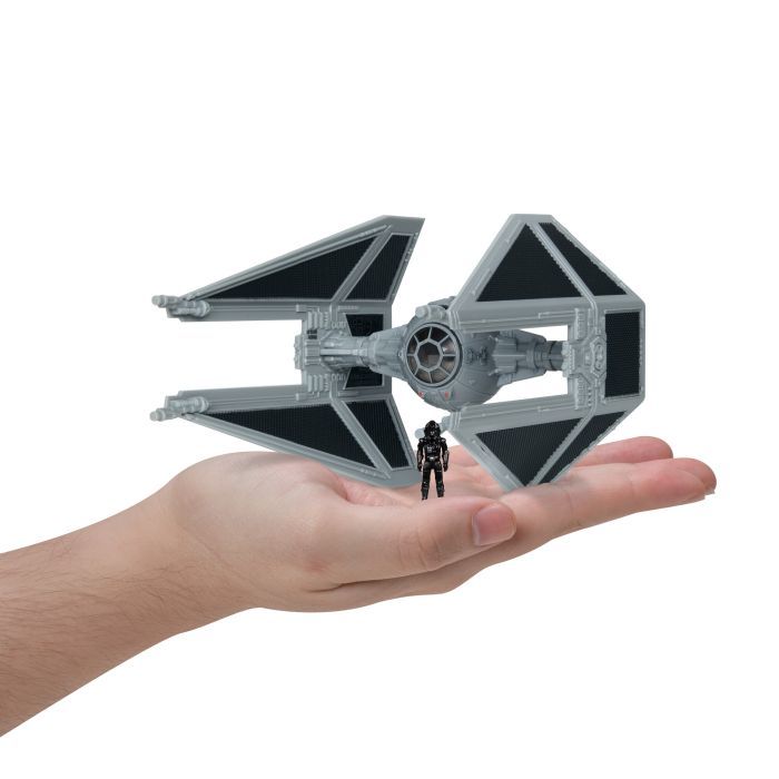Фигурка Star Wars Small Vehicle Транспорт и фигурка TIE Interceptor 7.5см (SWJ0078) изображение 6