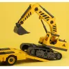 Конструктор Otamanko АВТОКОНСТРУКТОР Грузовик тягач с экскаватором (YW9085C) изображение 7