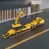 Конструктор Otamanko АВТОКОНСТРУКТОР Грузовик тягач с экскаватором (YW9085C) изображение 9